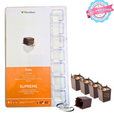 Torta Dekor Polikarbonatni Kalup - Čoko Čašica CUBE 28